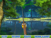 Gioco online Giochi di Pesca Realistici - Forest Lake Fishing